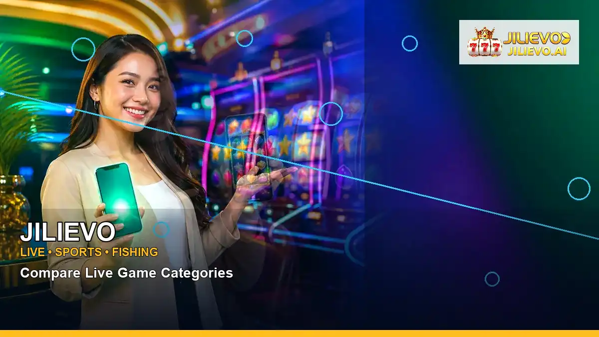 JILIEVO left close-up duo online slot games highlighting mobile-friendly casino play